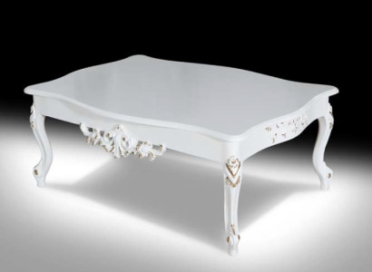 Luxury Coffee table Classic Coffee tables Table Side table Wood 130x80